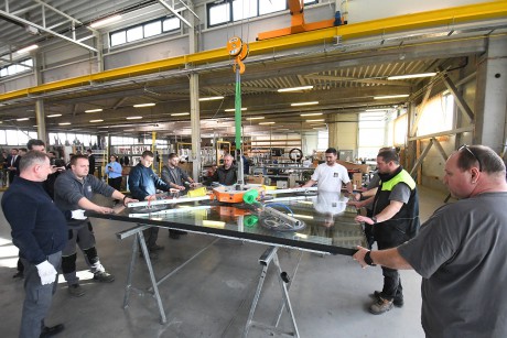 Fejlesztések a Fehér Alu Kft-nél a Demján Sándor 1+1 Program segítségével